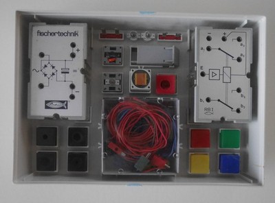 Top: Fischertechnik Electronics Basic Set EC 1! 100% Complete!