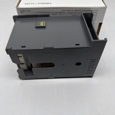 Genuine Epson WorkForce WF-7210 & WF-7110 Maintenance Box T6711 T671100