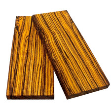 Book Matched, BOCOTE Knife Scale Turning Blank Bookmatched Set 5" x 1-1/2"x 3/8"