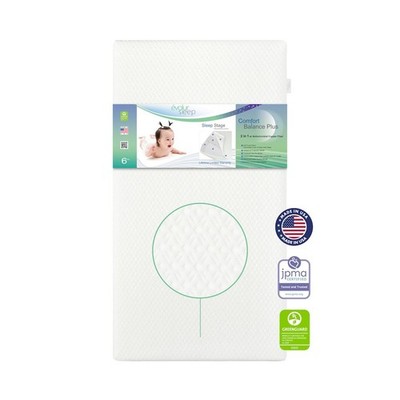 Evolur Coco, Comfort Lite Plus Natural Copper Infused Fiber Crib And Toddler...
