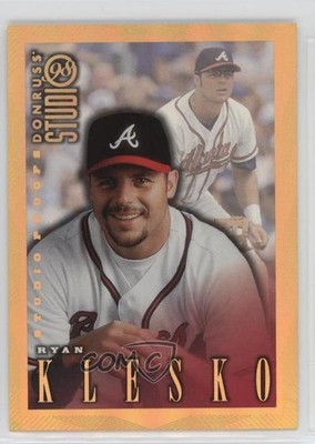 1998 Donruss Studio Studio Proofs Gold 65/300 Ryan Klesko #158 12gr