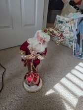 Mark Roberts Vtg Christmas Elf Stocking Holder Jester Fairy Collectible RARE