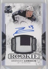 2017-18 Upper Deck The Cup Rookie 45/249 Brendan Lemieux #99 Patch Auto av1