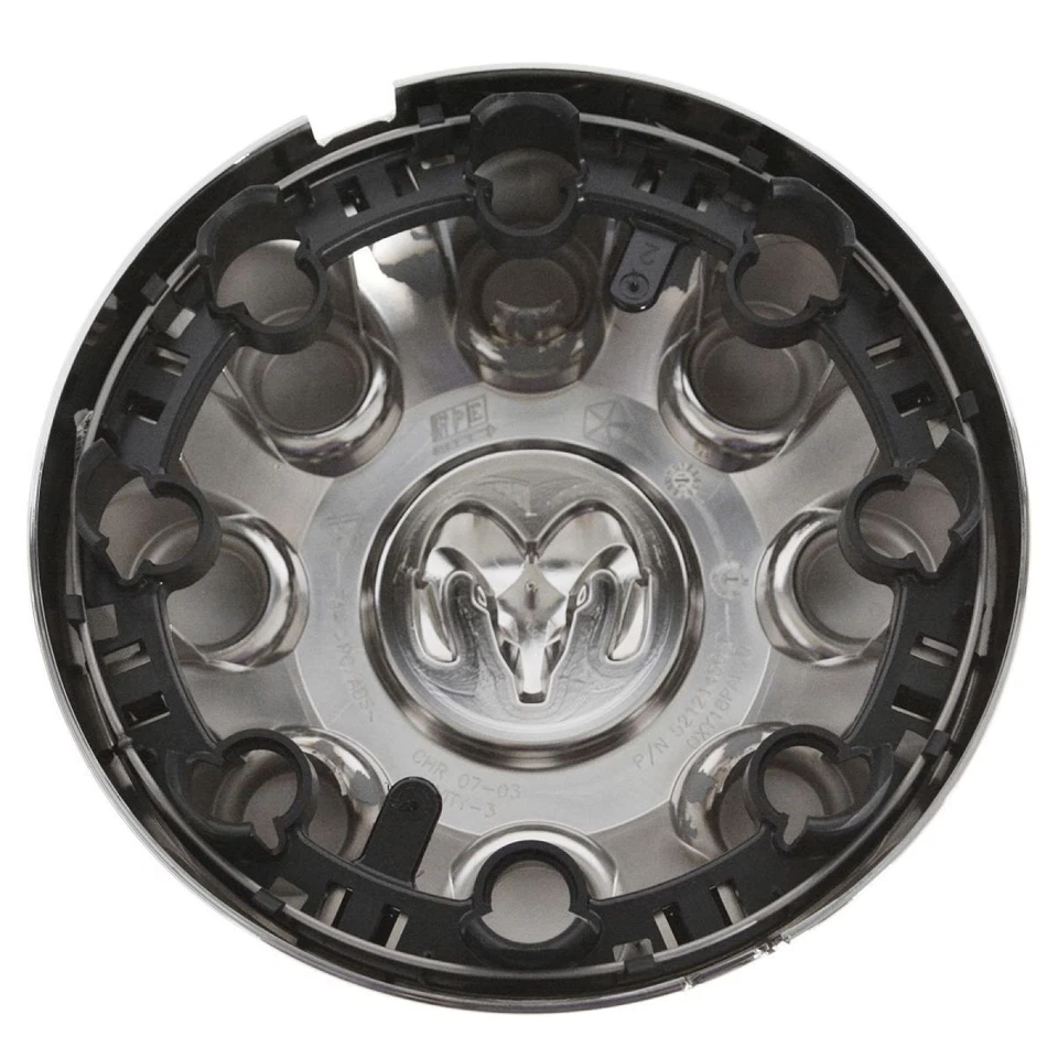 Tapacubos central de rueda MOPAR cromados para camioneta Dodge Ram Foto 2 de 4