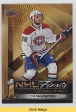 2024-25 Upper Deck Series 2 NHL Firsts Joshua Roy #NF-11 READ 6cn