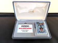 Accendino Zippo West Wild Lights Edition / edizione limitata orso non acceso