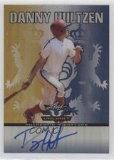 2011 Leaf Valiant Blue 28/99 Danny Hultzen #VA-DH1 Auto 0f3