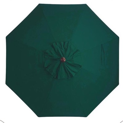 cobana patio umbrella rectangular Cobana 7.5 by 4 Half Rectangular Outdoor Patio Umbrella for Patio, Balcony, Garden, Deck, Dark Red
