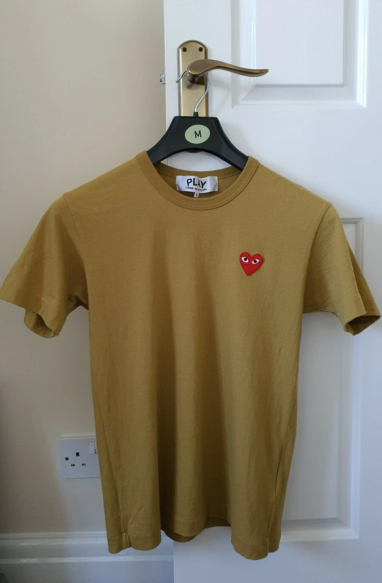 Comme Des Garcons PLAY Colour Series Logo Tee size S Men s