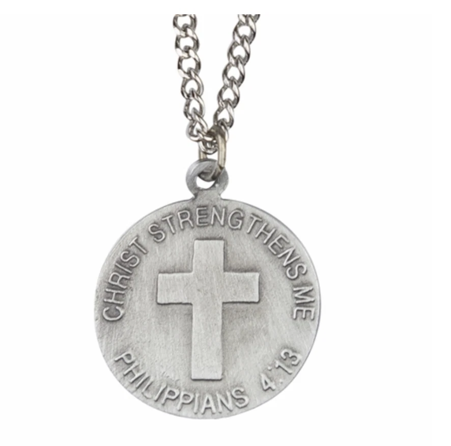 Hockey cross necklace clearance