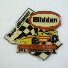 IRL Champions Tony Stewart #1 Glidden Team Menard Collector Lapel Pin