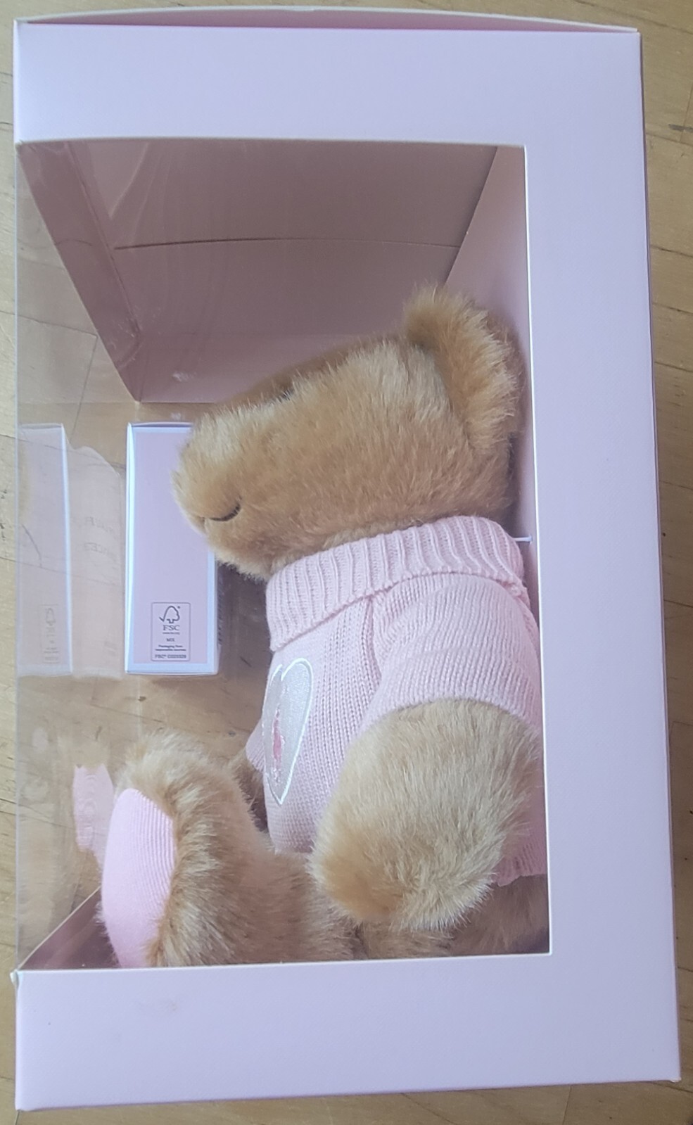 polo valentine's day bear