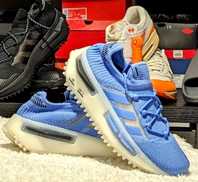★adidas★ NMD S1 W Blue HQ4468 Adidas NMD_S1 W Blue Fusion Shoes HQ4468 Women's Size 7 US
