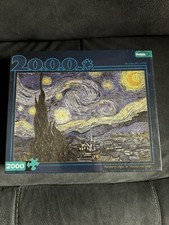 Buffalo Games The STARRY NIGHT by Vincent van Gogh 2000pc Jigsaw Puzzle