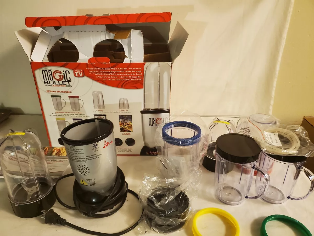 The Original Magic Bullet Express- 17 Piece Set Blender Chopper