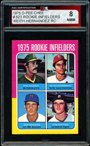 1975 TOPPS OPC O PEE CHEE Baseball #623 Keith Hernandez Rookie KSA 8 NM-MINT RC