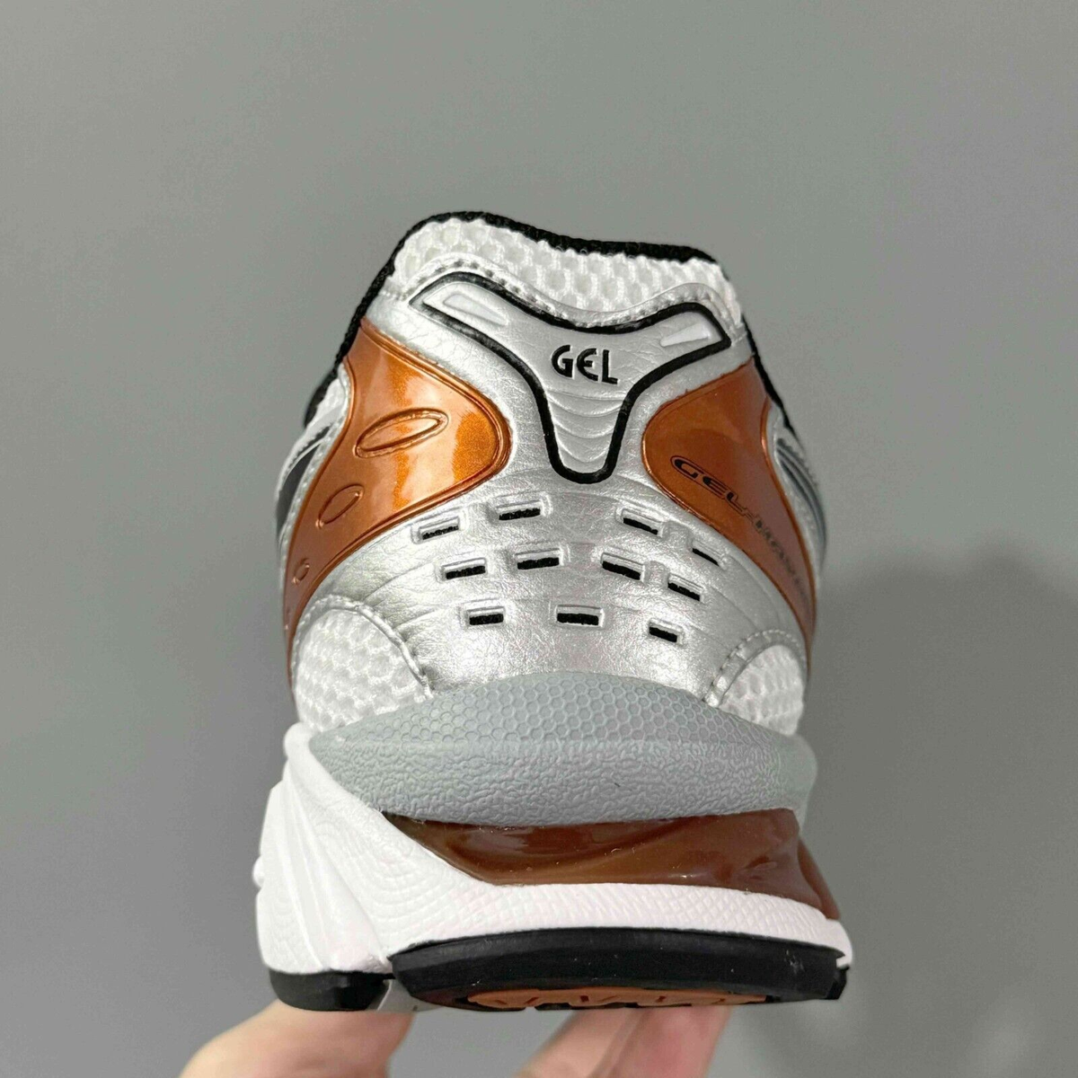 Size 10 - ASICS Gel Kayano 14 Silver Piquant Orange for sale