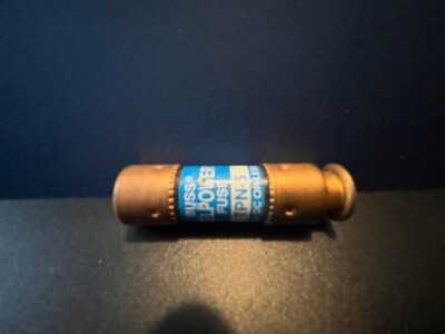 Cooper Bussmann TPN5,  TPN Fuse, 5 Amp  -  Lot of 5 Fuses