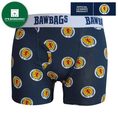 Bawbags Scotland National Team - Badge Cotton Boxer Shorts