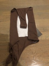FASHION NOVA KIMMY ONE SHOULDER BODYSUIT CHOCOLATE BROWN SIZE M NWT