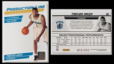 2010-11 Donruss Production Line TREVOR ARIZA #82 Basketball Card 873/999 Hornets