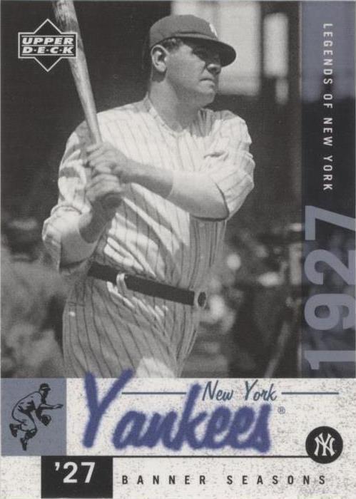 2001 Upper Deck Legends of New York - Babe Ruth #136 for sale | eBay