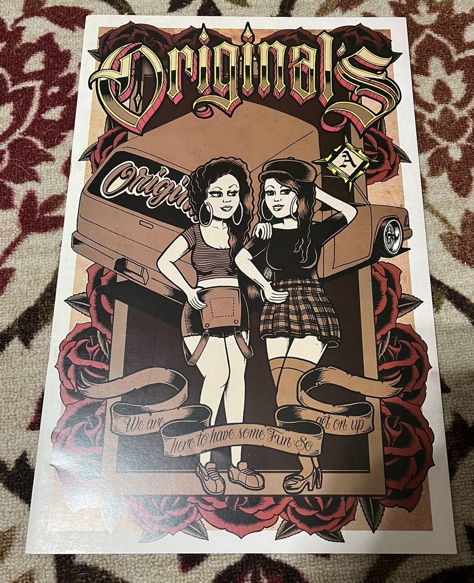 Originals Magazine Giant 17” X 11” Cholo Lowrider Teen