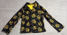 Cobra Kai Boys Multicolor Long Sleeve Button Up Pajama Top Size 10