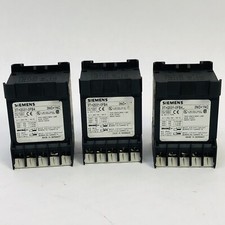 LOT OF 3 SIEMENS CONTACTOR 3TH2031-0FB4 - 10A / 240V 