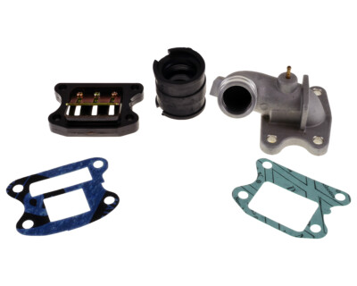 Ansaugstutzen und Membranblock Set für PEUGEOT Speedfight, Buxy, Elyseo, Kymco