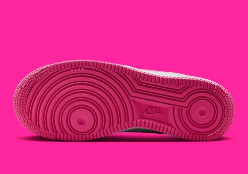 Nike Air Force 1 (GS) Shoes White Hot Pink FV5948-102 Multi Size NEW - Picture 6 of 12