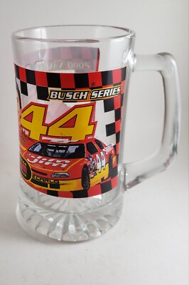 NASCAR Busch Series 2000 Bar Mug  Slim Jim  Racing Team #44 Beer Racing 