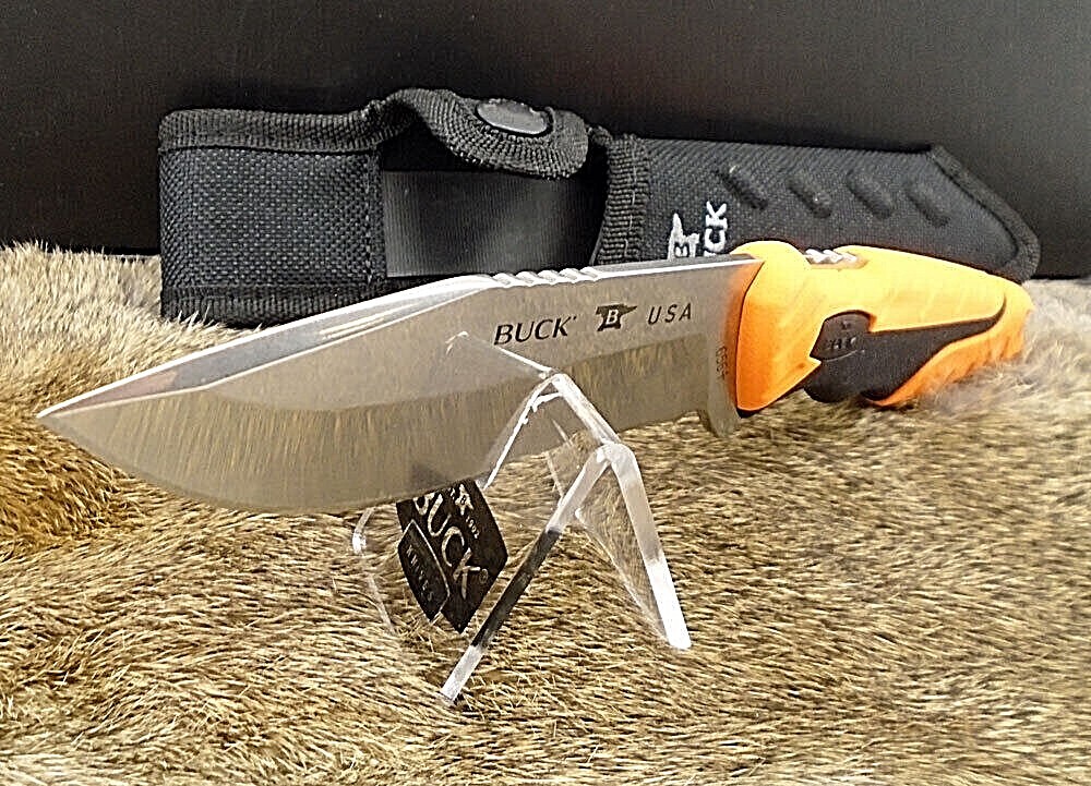 Buck Pursuit Pro Large 656 Fixed Blade Hunting Knife USA 0656ORSB eBay
