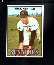 12572* 1967 Topps # 403 Dick Nen Ex-Mt