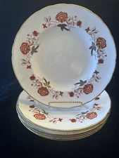 Royal Crown Derby Bali  Ely Chelsea  10 5/8" Dinner plate lot of 6