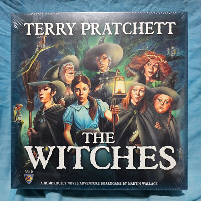 Terry Pratchetts Scheibenwelt Hexen Brettspiel - Brandneu und versiegelt