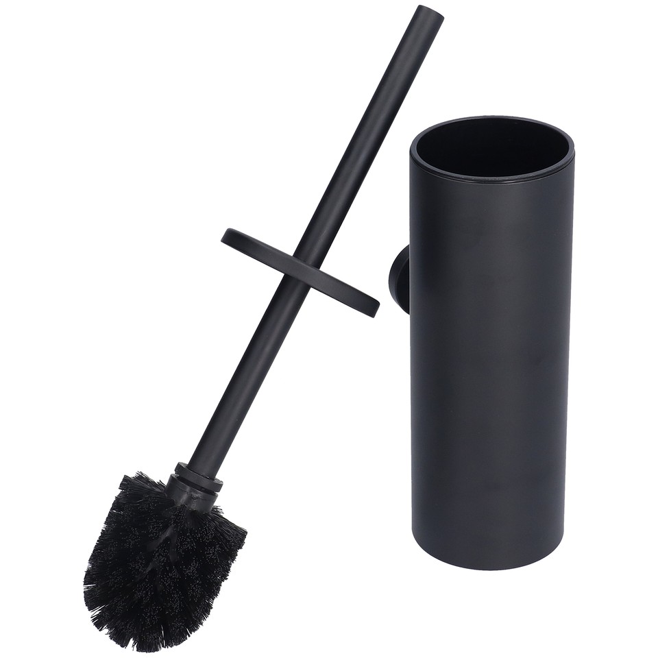 (Black Toilet Brush)Bathroom Toilet Brush Soft Toilet Bowl Brush 360 ...