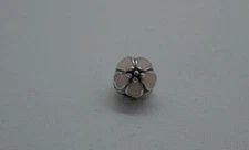 Authentic Pandora Sterling Silver Pink Cherry Blossom Clip Charm 791041EN40