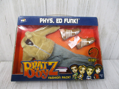 Bratz BOYZ Doll Fashion Pack PHYS. ED FUNK! Outfit New Sealed Package 2003