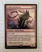 MTG - Goblin Spymaster - Commander 2016 - NM rare