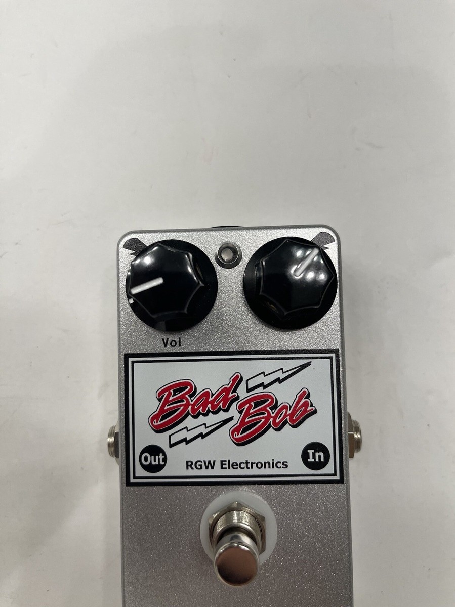 Analogman Bad Bob 2-Knob Drive Booster Boost RGW Electronics