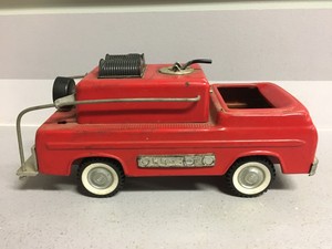 Details About Nylint 1960s Ford Econoline Fire Truck No 8100 Suburban Pumper Parts Or Restore
