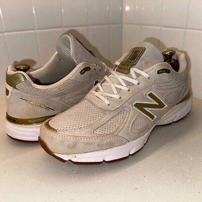 New Balance 990v4 Angora Made in USA Shoes Sz 12 Men