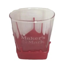 Maker's Mark Short Rocks Glass Barware Whiskey Pre-owned 3.5"