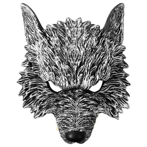 Steampunk 3D Werewolf Half Face Mask Animal Cosplay Party Costume for Halloween - Picture 10 of 16