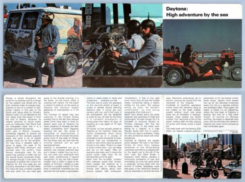 Daytona : High Adventure By The Sea 1978 Auto Rally Edito Services S.A. Leaflet - Photo 1/1
