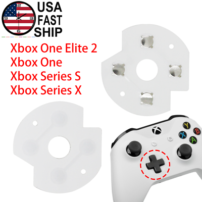 2x 1x Pad In Gomma Conduttiva Per Controller Microsoft One - Foto 4