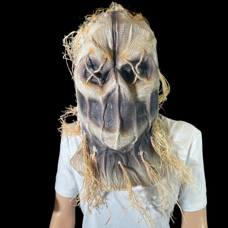 Horror Scary Fullhead Face Mask For Halloween Cosplay Party Creepy Costume Prop