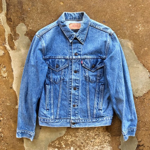 Vintage Levis Denim Trucker Jacket Size 