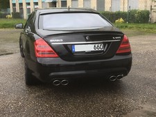 MH-DEZENT Sportnachschalldämpfer Sportauspuff Mercedes S500 S550 W221 AMG Paket